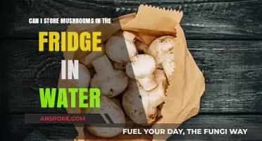 Storing Mushrooms in Water: Fridge Tips for Freshness and Longevity