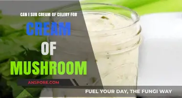 Substituting Cream of Celery for Mushroom: A Tasty Alternative?