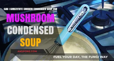 Substituting Chicken Condensed Soup for Mushroom: A Flavorful Alternative?