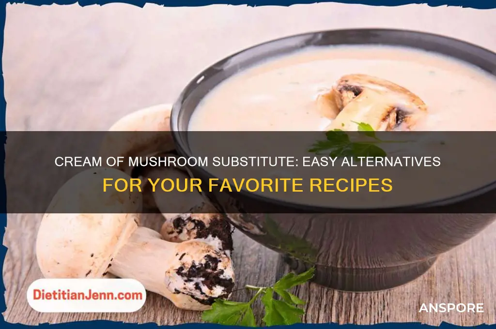 can i substitute for cream of mushroom