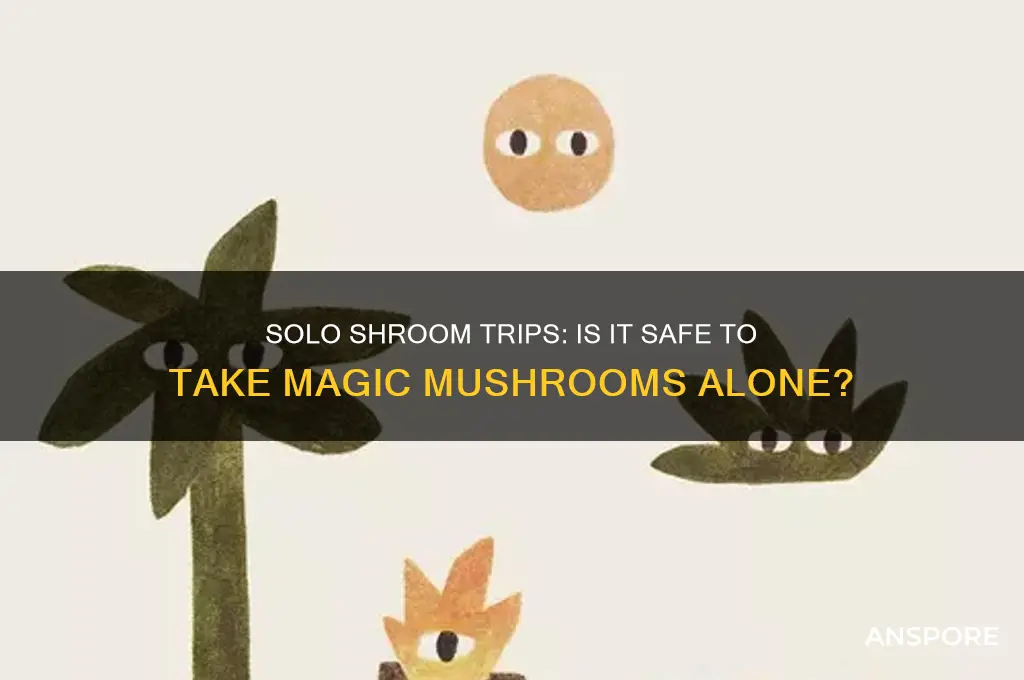 can i take magic mushrooms alone