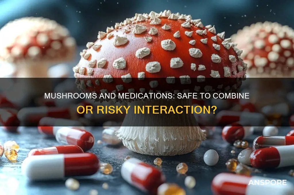 can i take mushrooms while taking medications