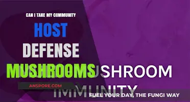Can You Take Community Host Defense Mushrooms? A Comprehensive Guide