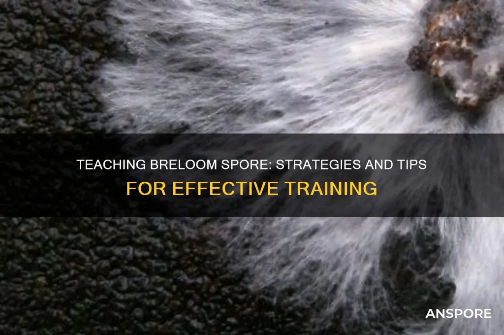 can i teach breloom spore