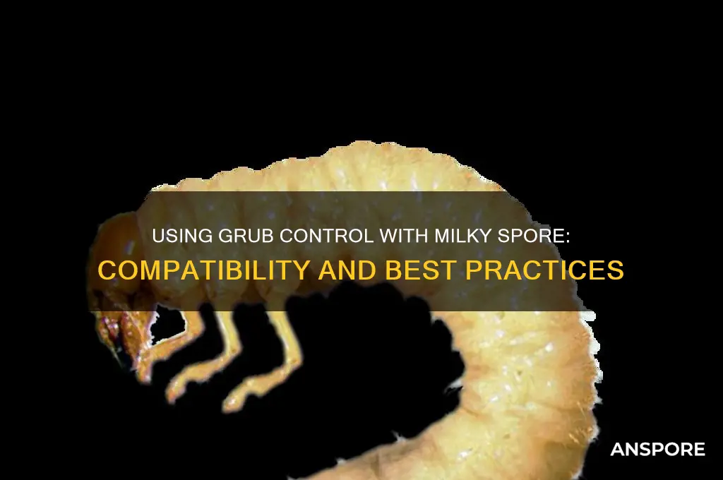 can i use a gurb control with milky spore