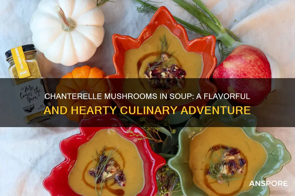 can i use chanterelle mushrooms in soup
