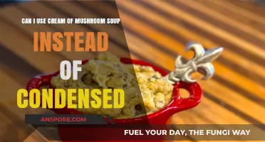 Cream of Mushroom Soup Substitute: Can It Replace Condensed Soup?