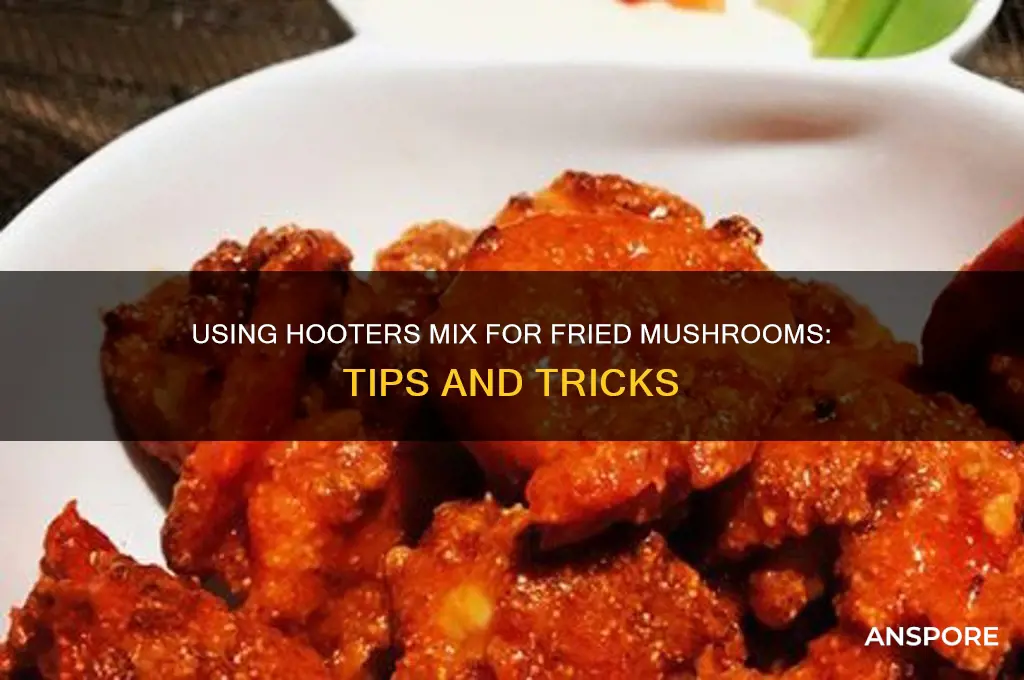can i use hooters mix for fried mushrooms