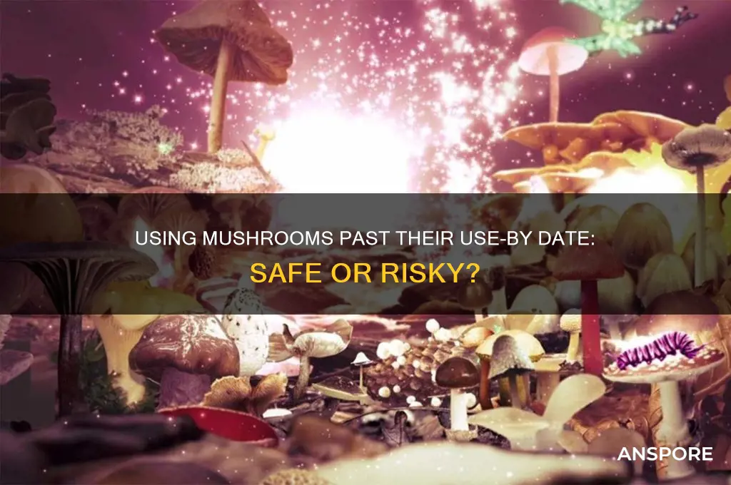 can i use mushrooms past use by date