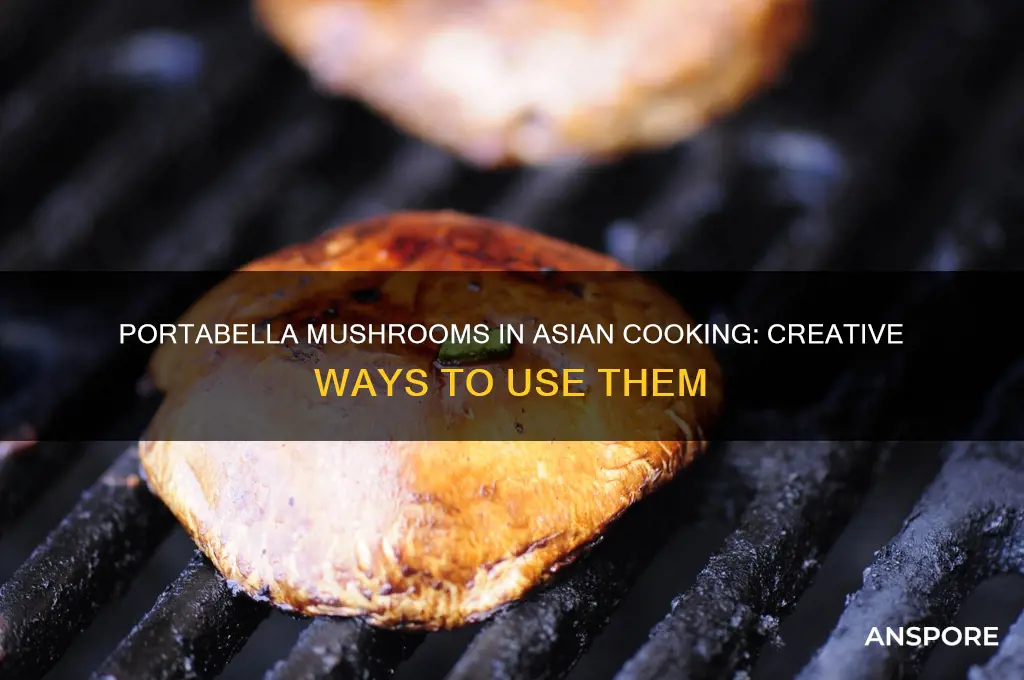 can i use portabella mushrooms in asian cooking