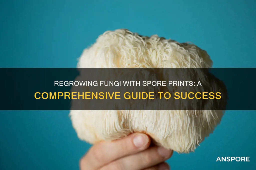 can i use sporo prints to regrow fungi