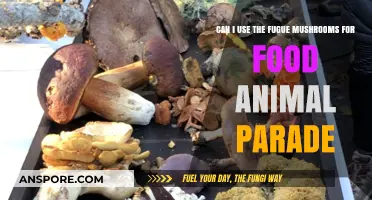 Fugue Mushrooms in Animal Parade: Edible or Not?