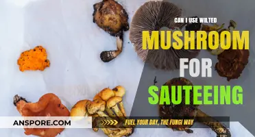 Reviving Wilted Mushrooms: Can They Still Be Sautéed to Perfection?