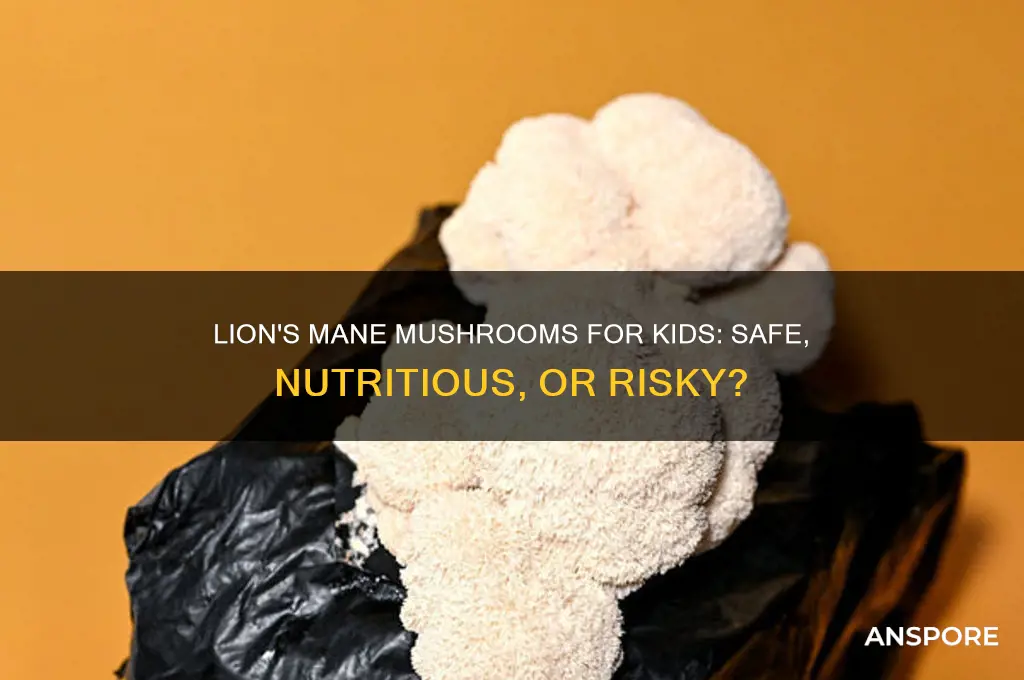 can kids eat lion