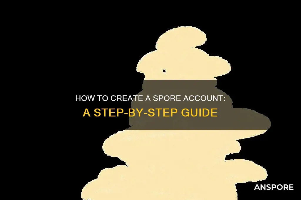 can make spore account