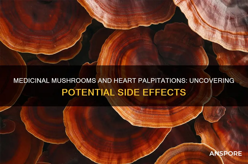 can medicinal mushrooms cause heart palpitations