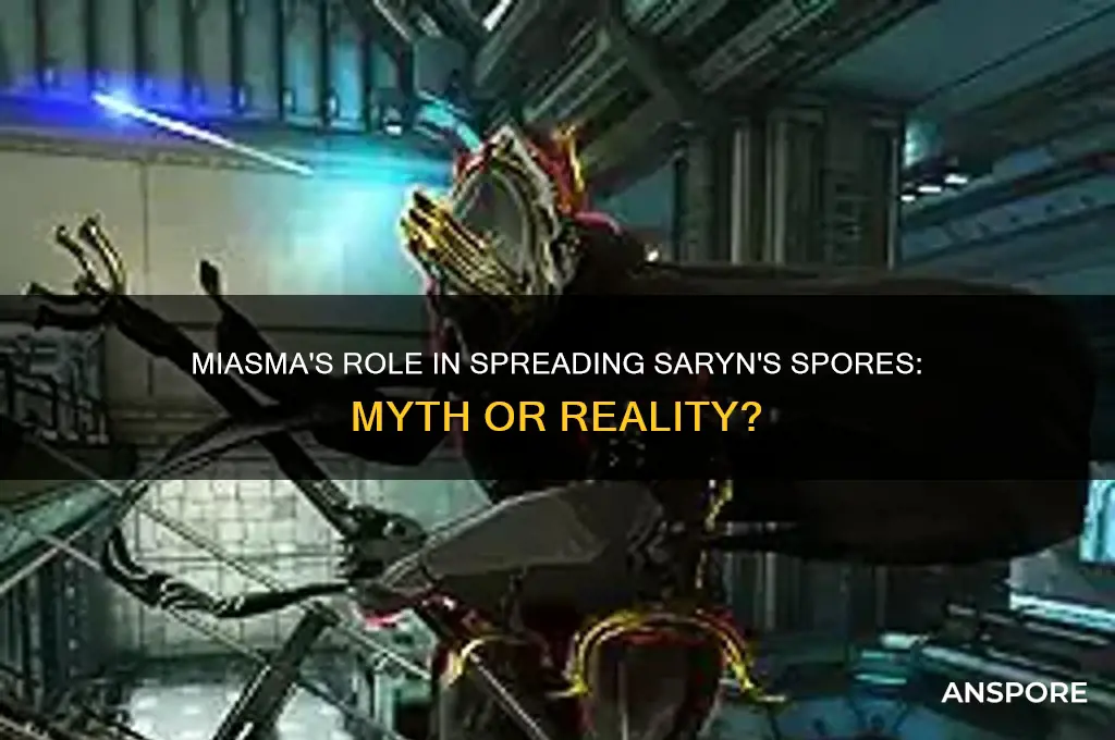 can miasma spread saryns spores