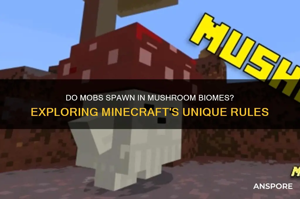 can mib spawners spawn in mushroom biomes