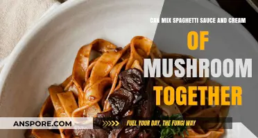 Mixing Spaghetti Sauce and Cream of Mushrooms: A Tasty Twist?