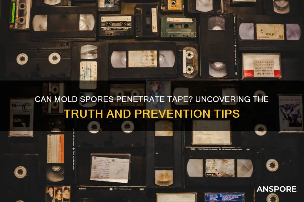 can mols spores go through tape