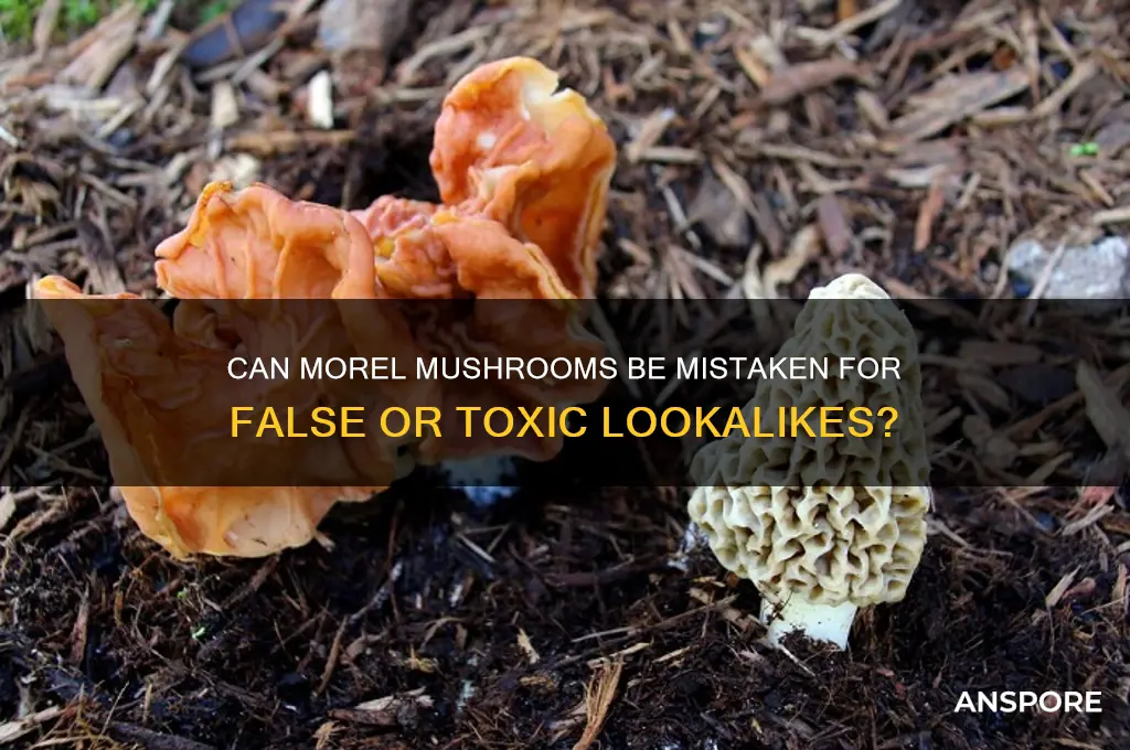 can morel mushrooms be mistaken