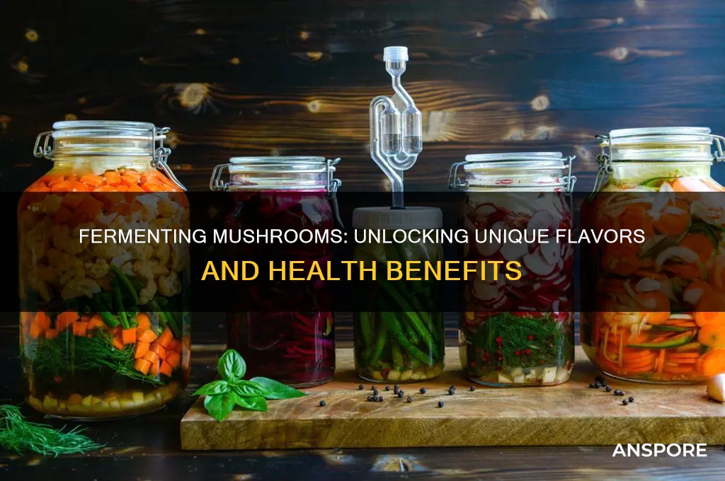 can mushroom be fermented