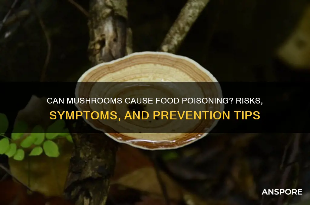can mushroom cause food poisoning