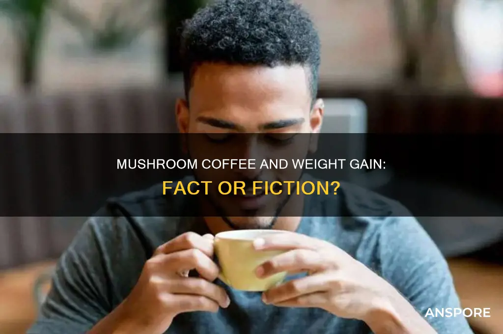 can mushroom coffee cause weight gain