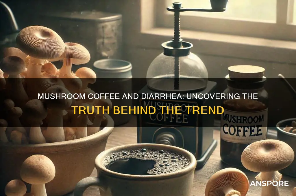 can mushroom coffee give you diarrhea