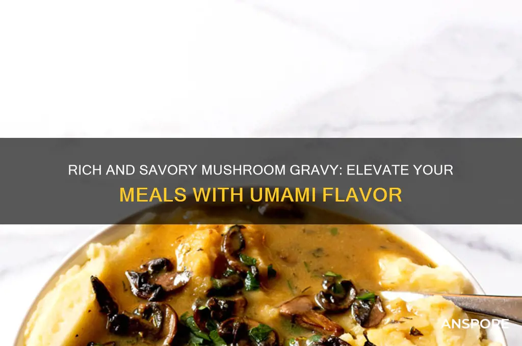 can mushroom gravy