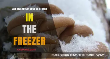 Freezing Mushroom Logs: Effective Storage Method or Risky Practice?