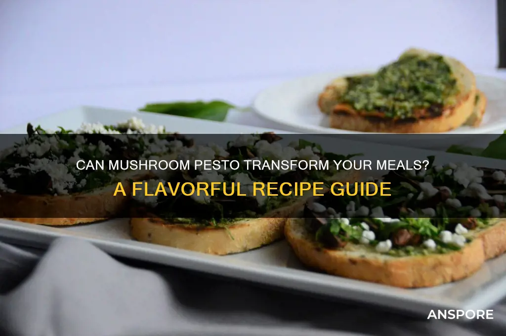 can mushroom pesto