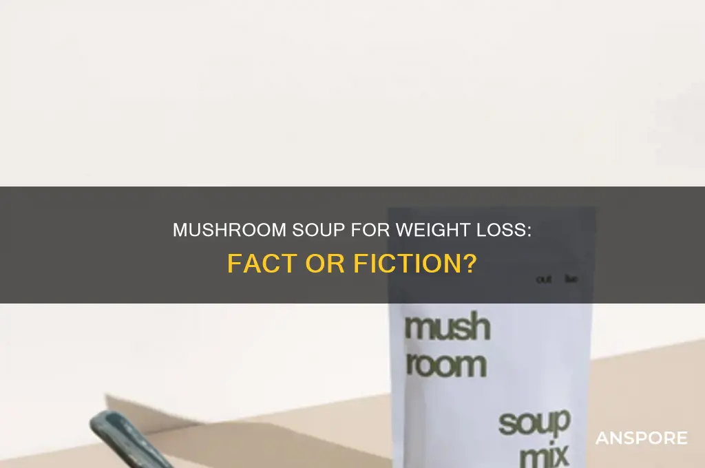can mushroom soup help lose weight