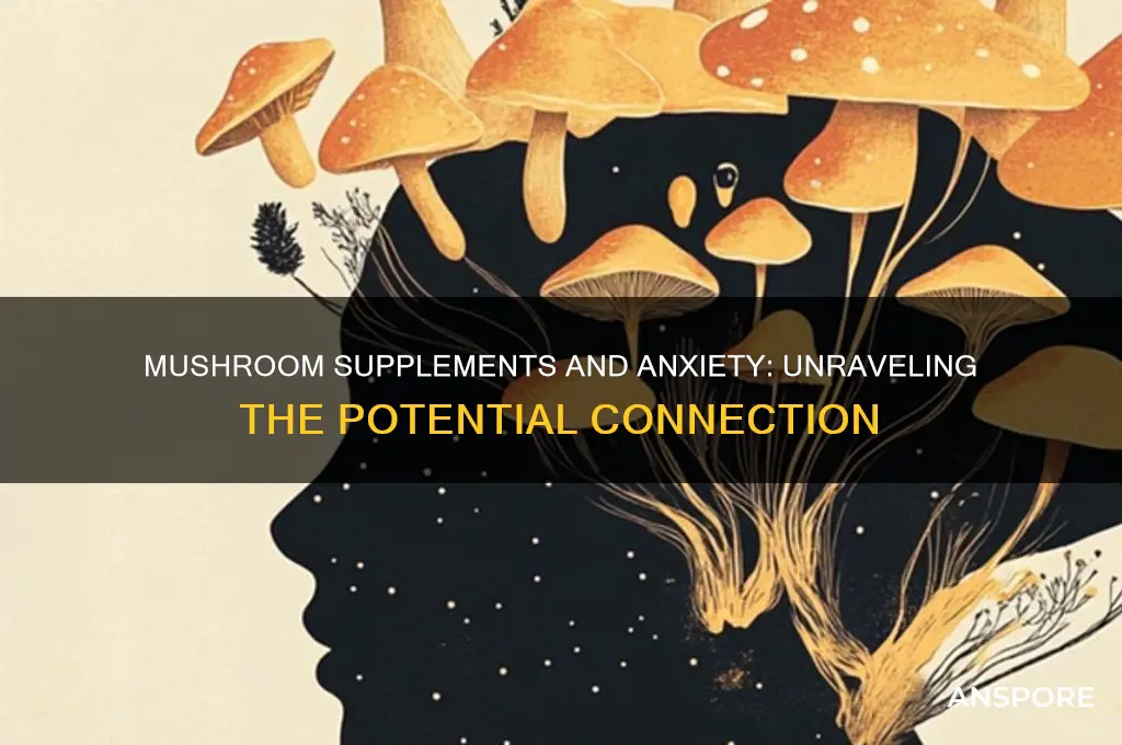 can mushroom supplements cause anxiety