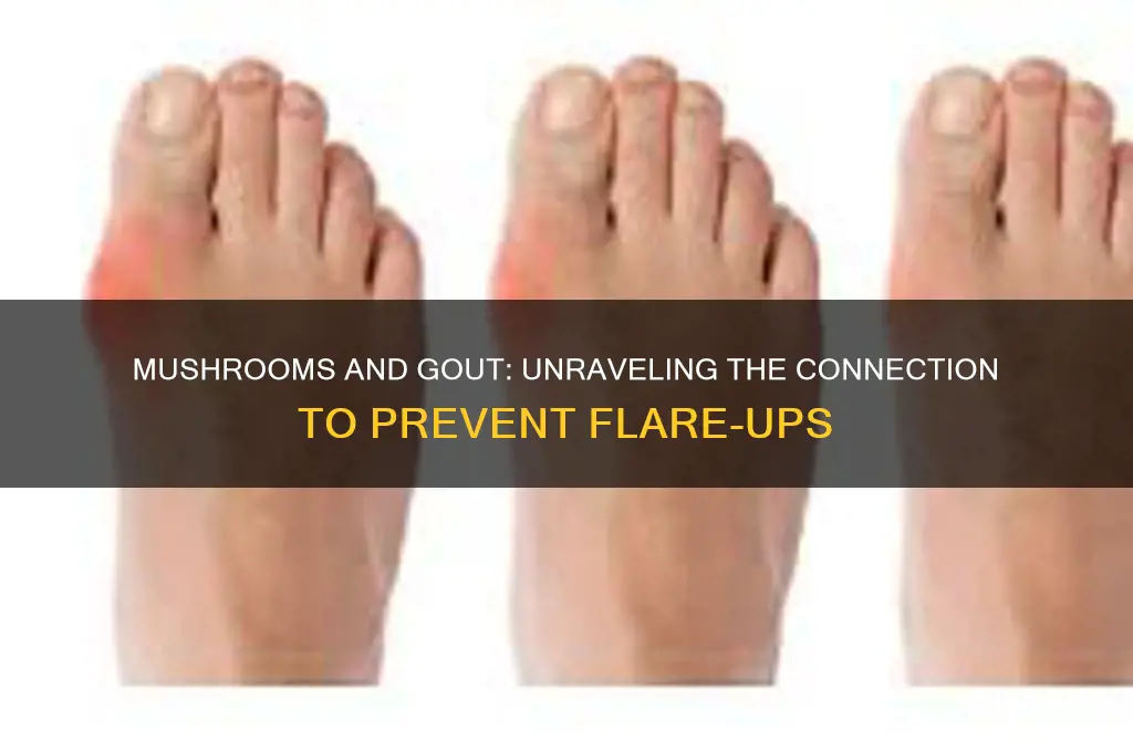 can mushroom trigger gout