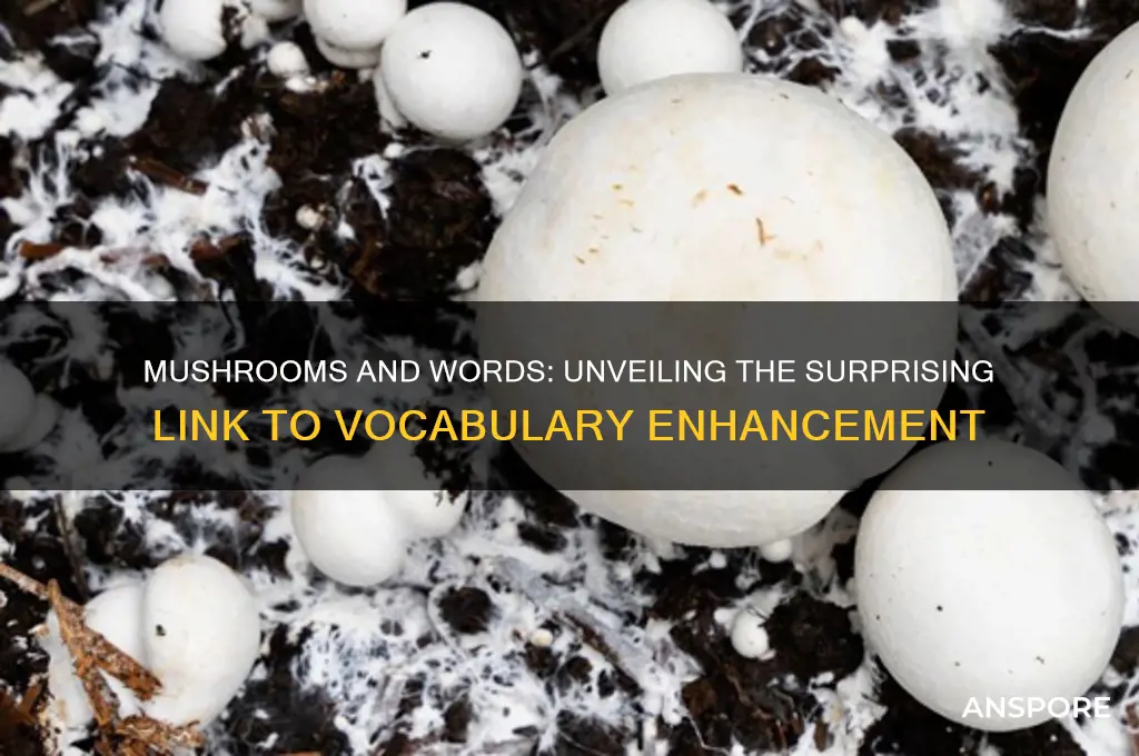 can mushrooms affect your vocabulary