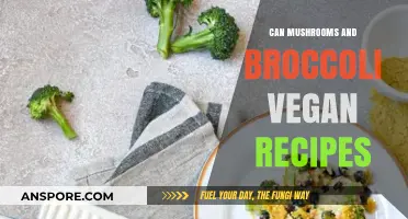 Delicious Vegan Recipes: Mushrooms and Broccoli Cooking Ideas