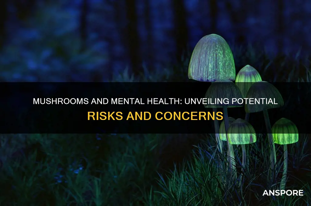 can mushrooms awaken mental health issues
