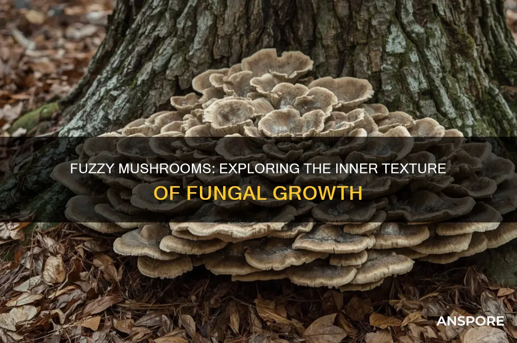 can mushrooms be fuzzy on inside