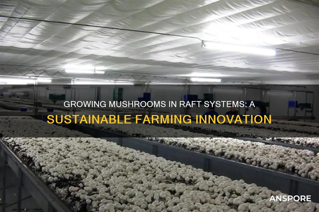 can mushrooms be grown in raft