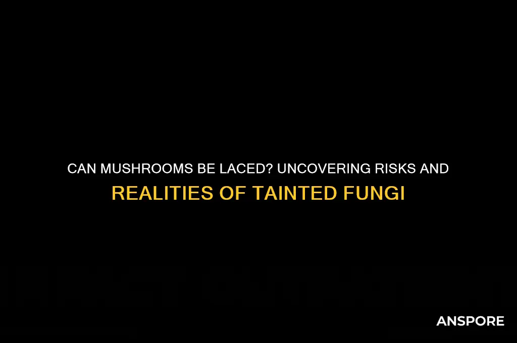 can mushrooms be laced