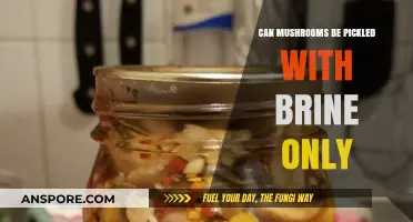 Pickling Mushrooms with Brine: A Simple, Flavorful Preservation Method