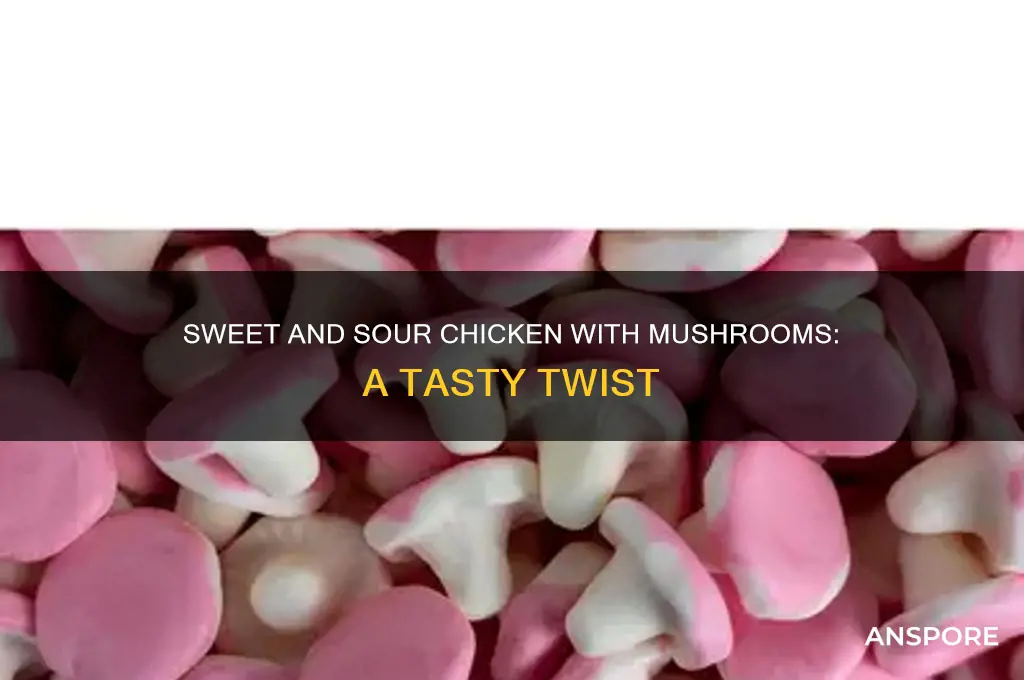 can mushrooms be used in sweet and sour chicken