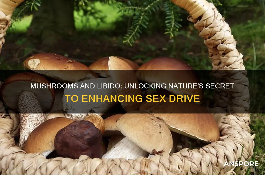 can mushrooms boost sex drive