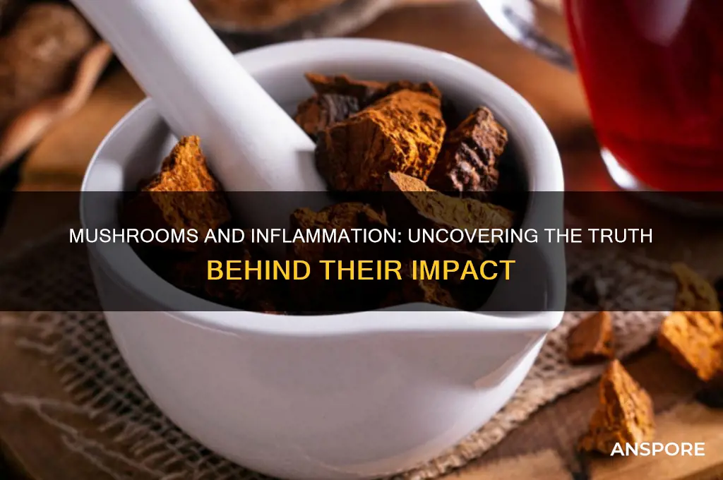 can mushrooms cause inflammation