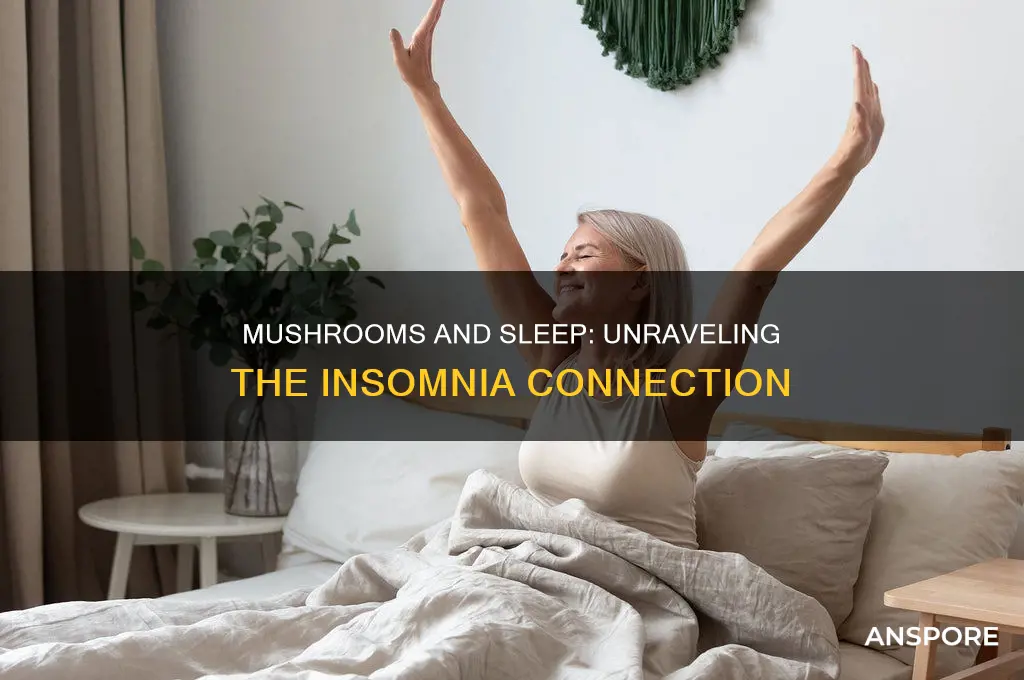 can mushrooms cause insomnia