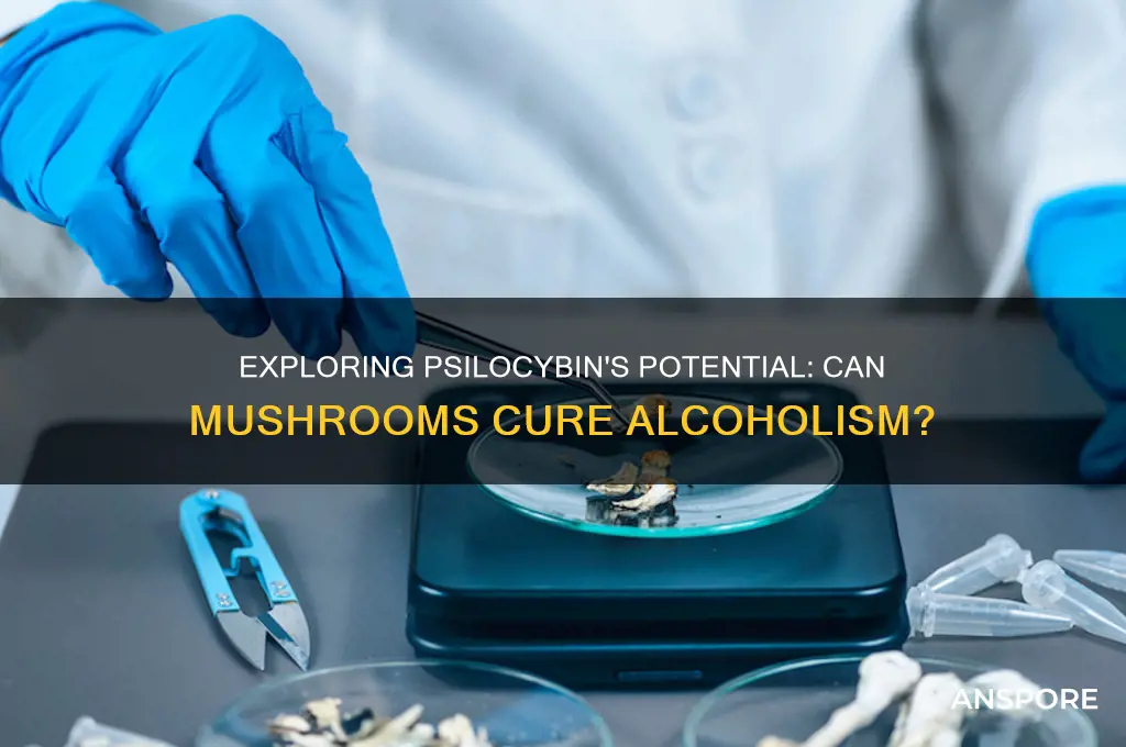 can mushrooms cure alcoholism