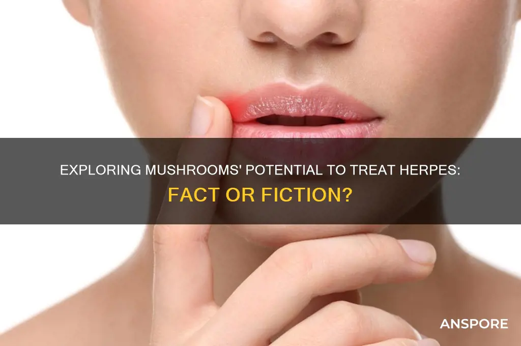 can mushrooms cure herpes