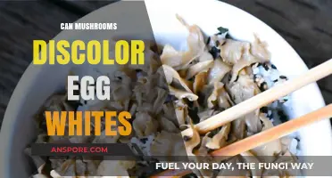 Mushrooms and Egg Whites: Unraveling the Discoloration Mystery