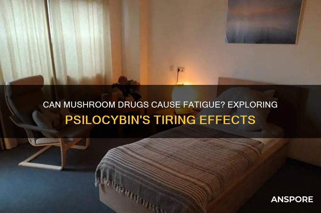 can mushrooms drug make you tired